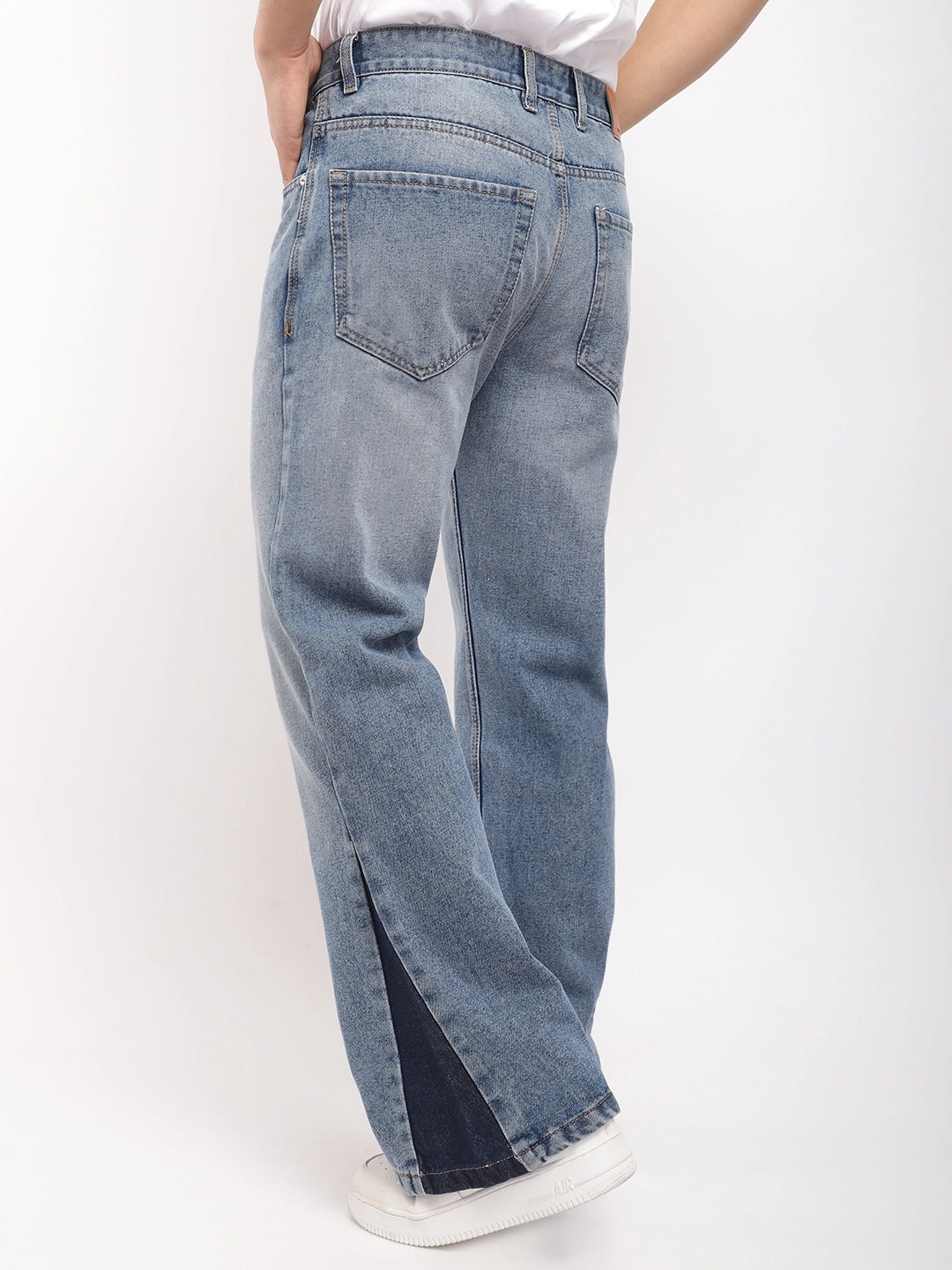 Boulevard Light Blue Denim Bootcut Jeans