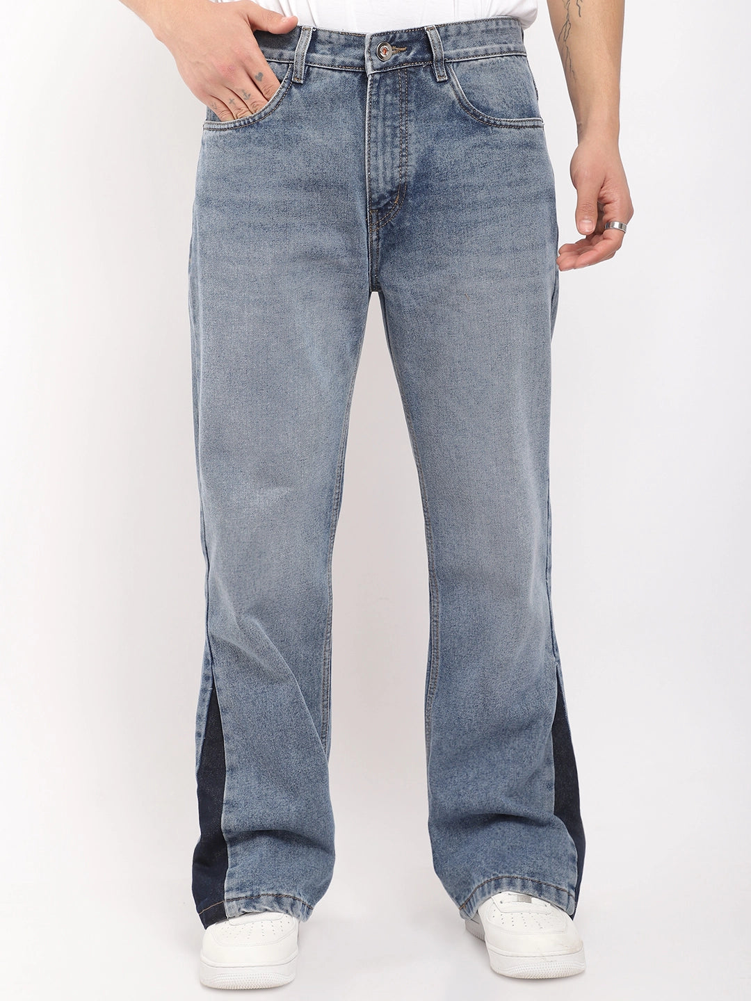 Boulevard Tint Blue Bootcut Denim Jeans