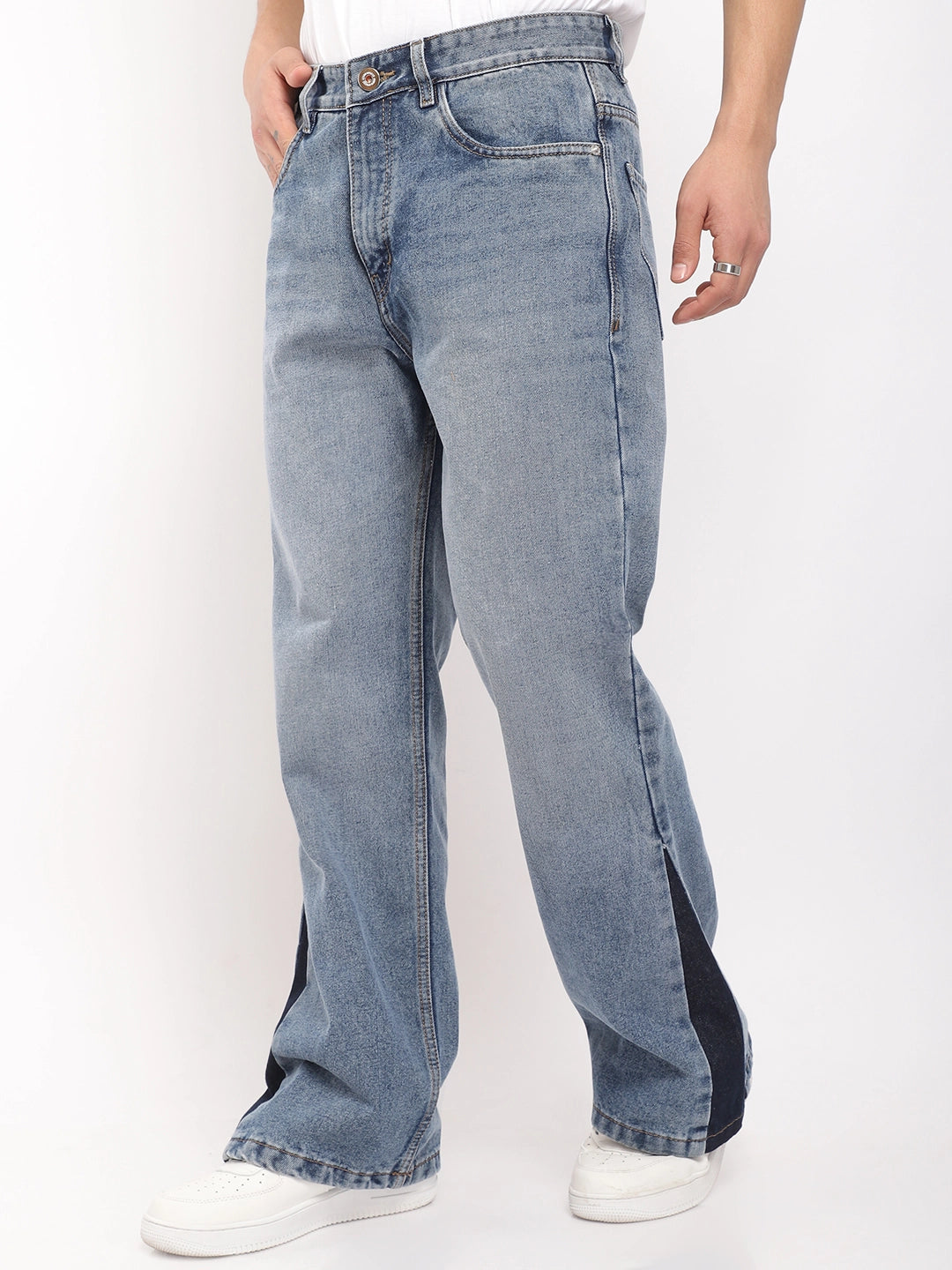 Boulevard Tint Blue Bootcut Denim Jeans