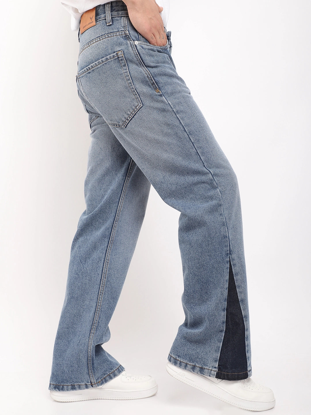 Boulevard Tint Blue Bootcut Denim Jeans