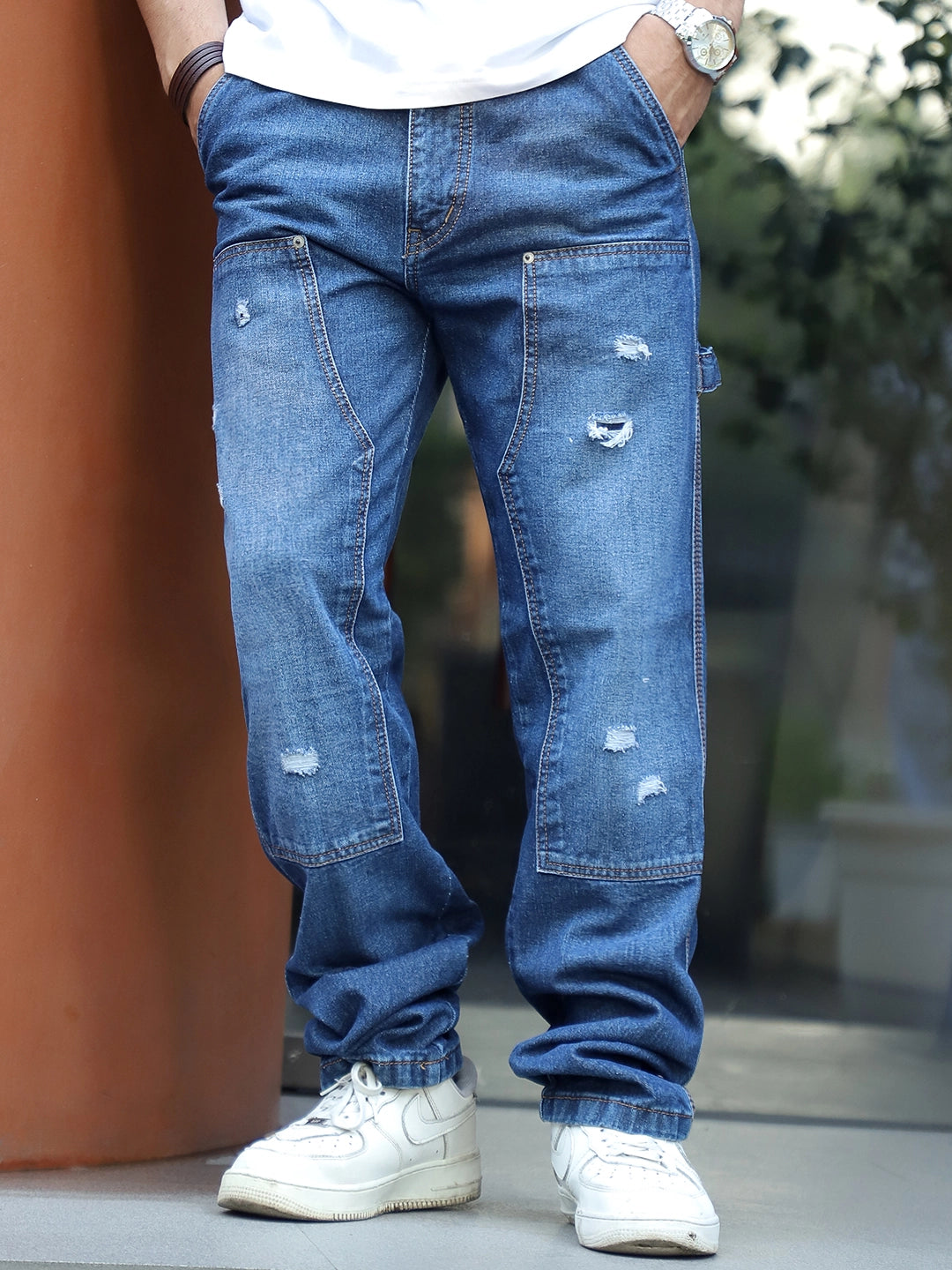 Royal Stitch Dark Blue Denim Jeans 30 - Main Image
