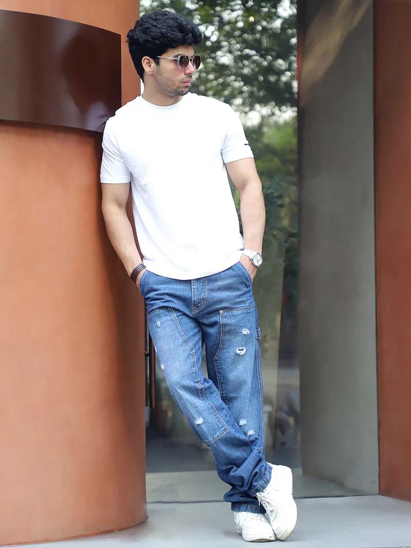 Royal Stitch Dark Blue Denim Jeans