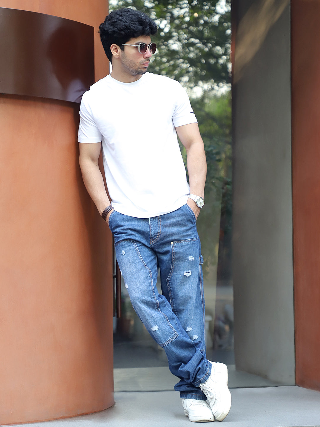 Royal Stitch Dark Blue Denim Jeans