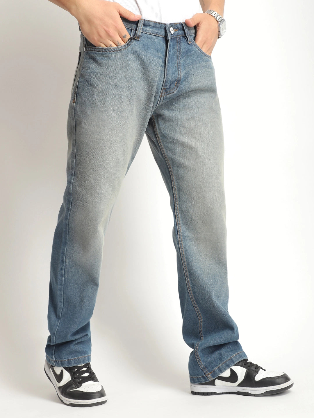 Ever stone Tint Blue Denim Jeans