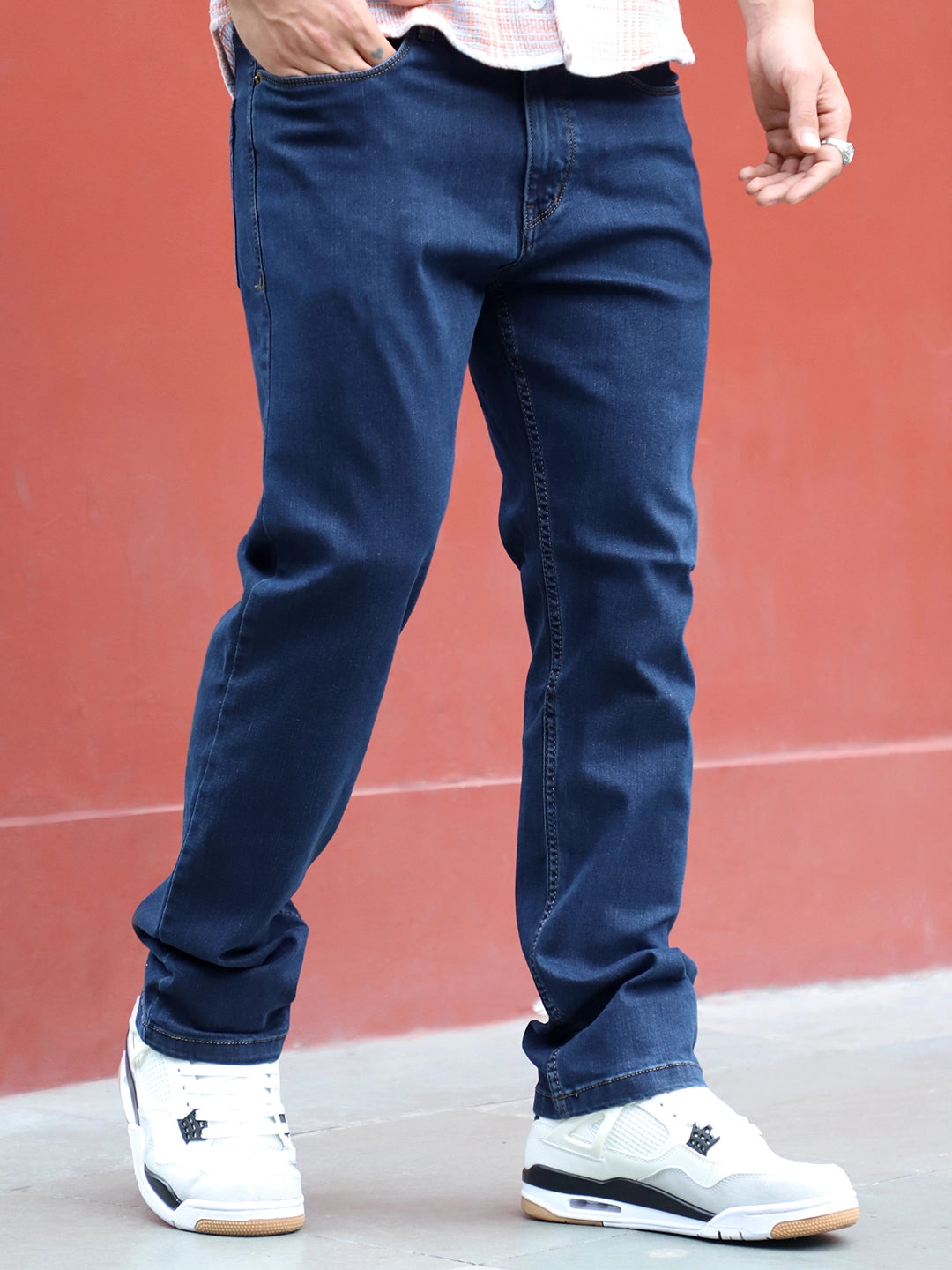 FrostDune Blue Bootcut Denim Jeans