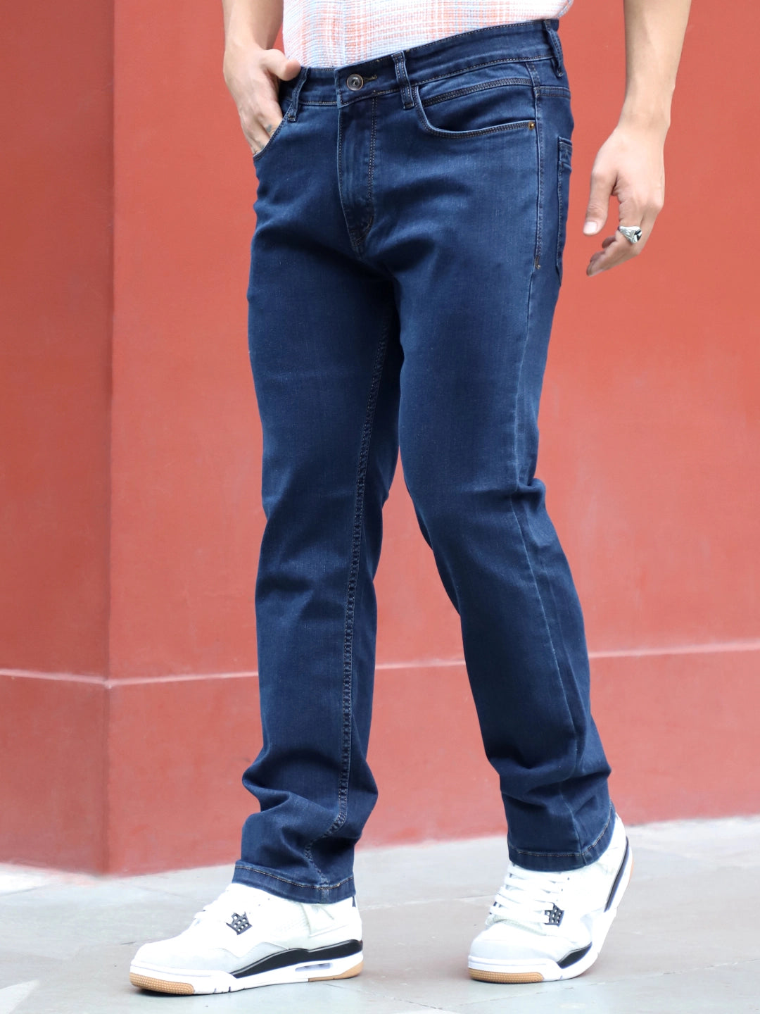FrostDune Blue Bootcut Denim Jeans
