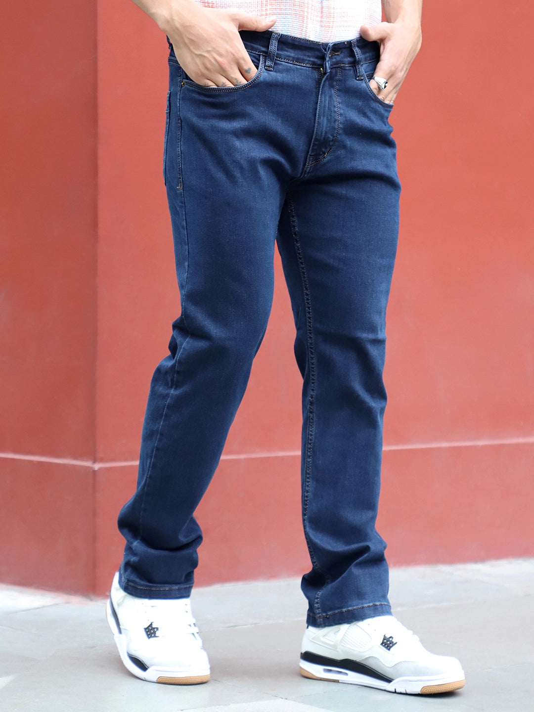 FrostDune Blue Bootcut Denim Jeans