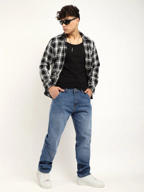 Offbeat Blue Denim Cargo