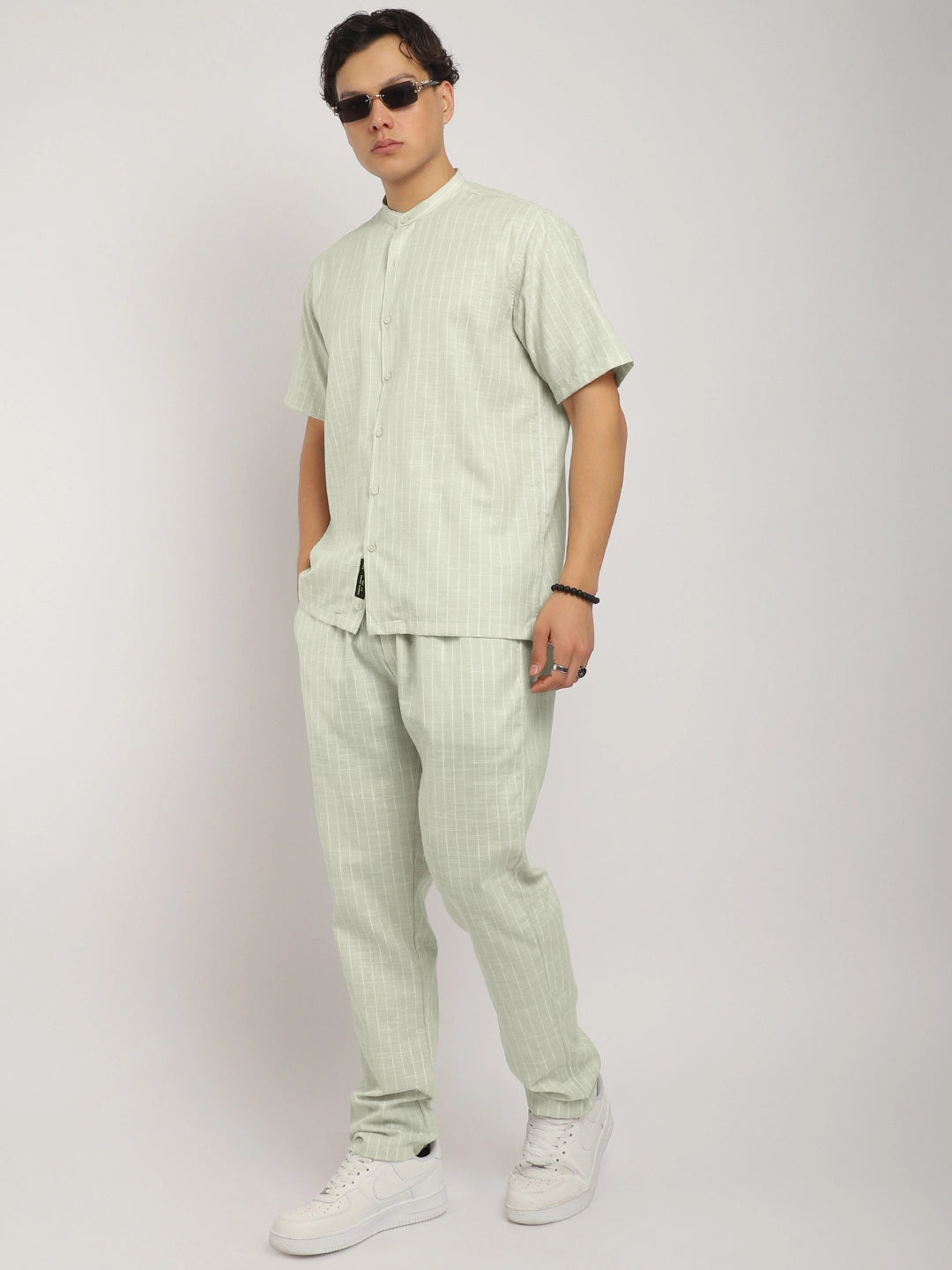 Royal Linen Atlant Light Green  Co-Ord Set