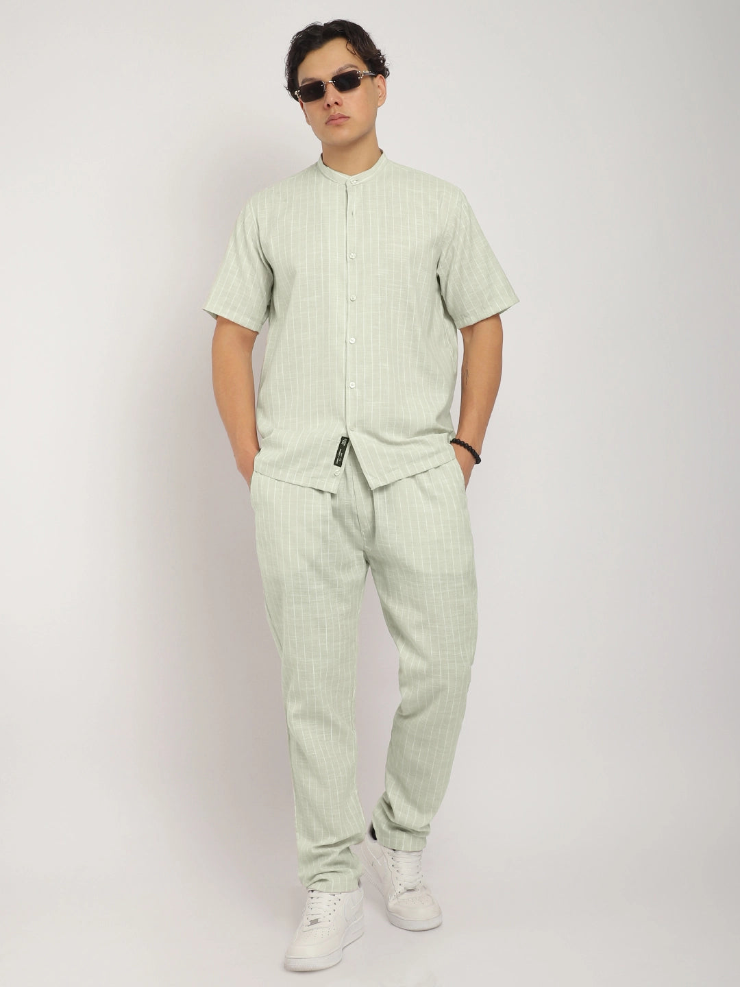 Royal Linen Atlant Light Green  Co-Ord Set