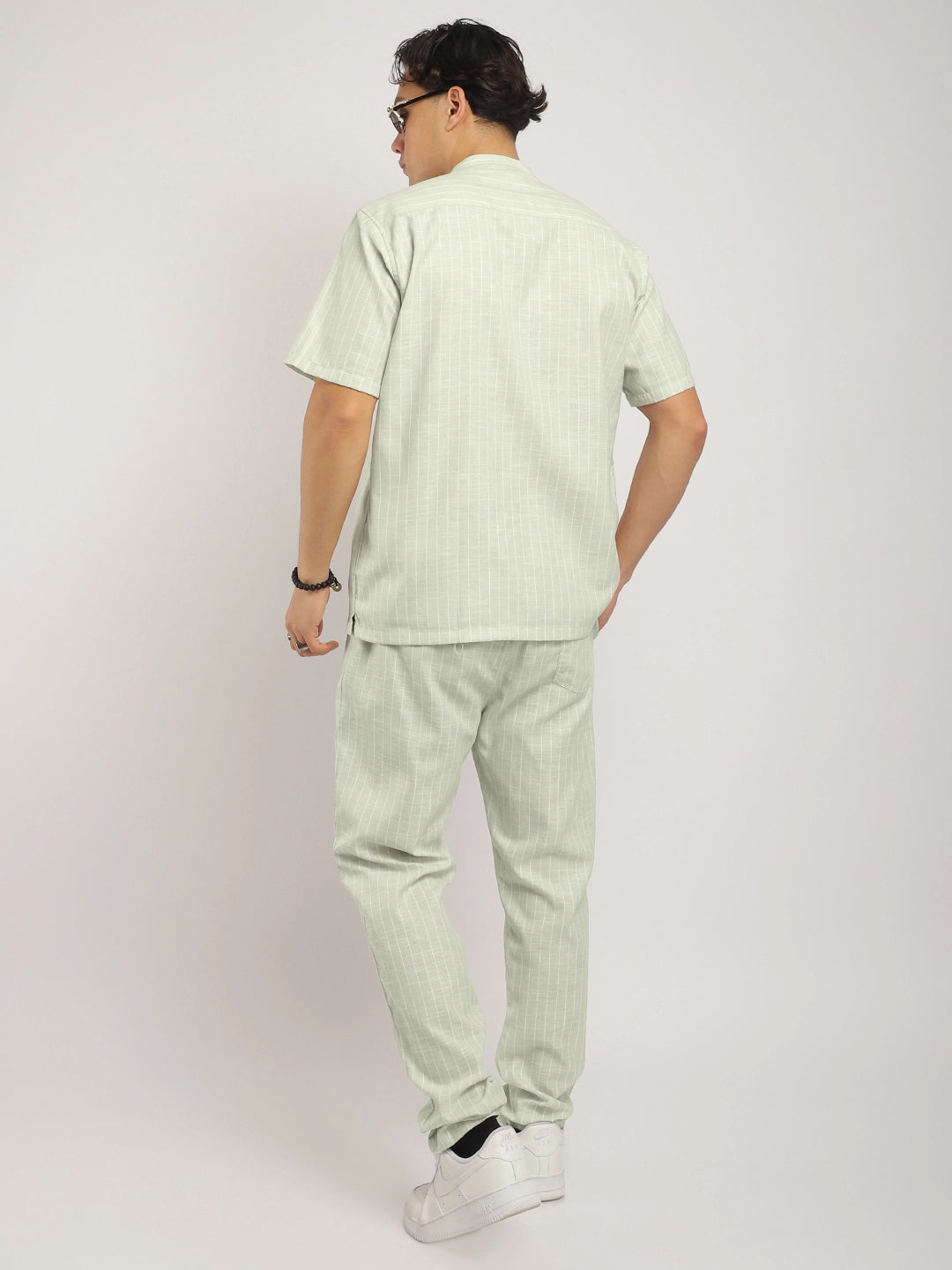 Royal Linen Atlant Light Green  Co-Ord Set