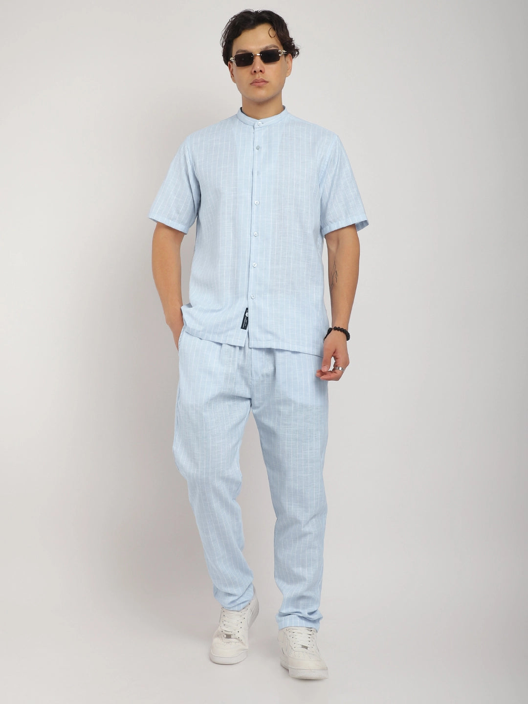 Royal Linen Atlant Sky Co-Ord Set