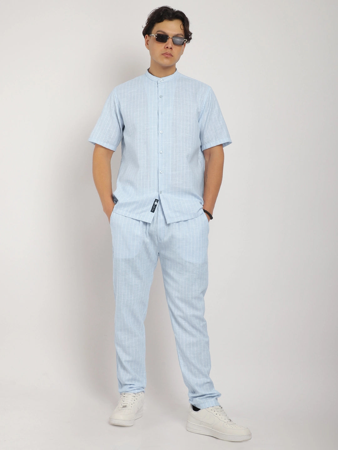 Royal Linen Atlant Sky Co-Ord Set