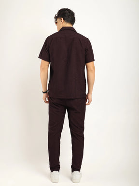 Zharvis Ringer Wine Co-Ord Set