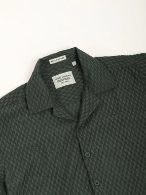 Zharvis Ringer Dark Green Co-Ord Set