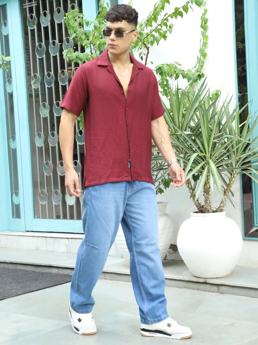 Revrex Light Blue Baggy Fit Denim Jeans