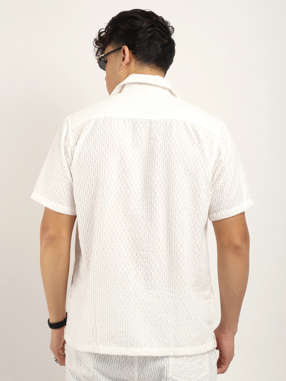 Zharvis Ringer White Co-Ord Set