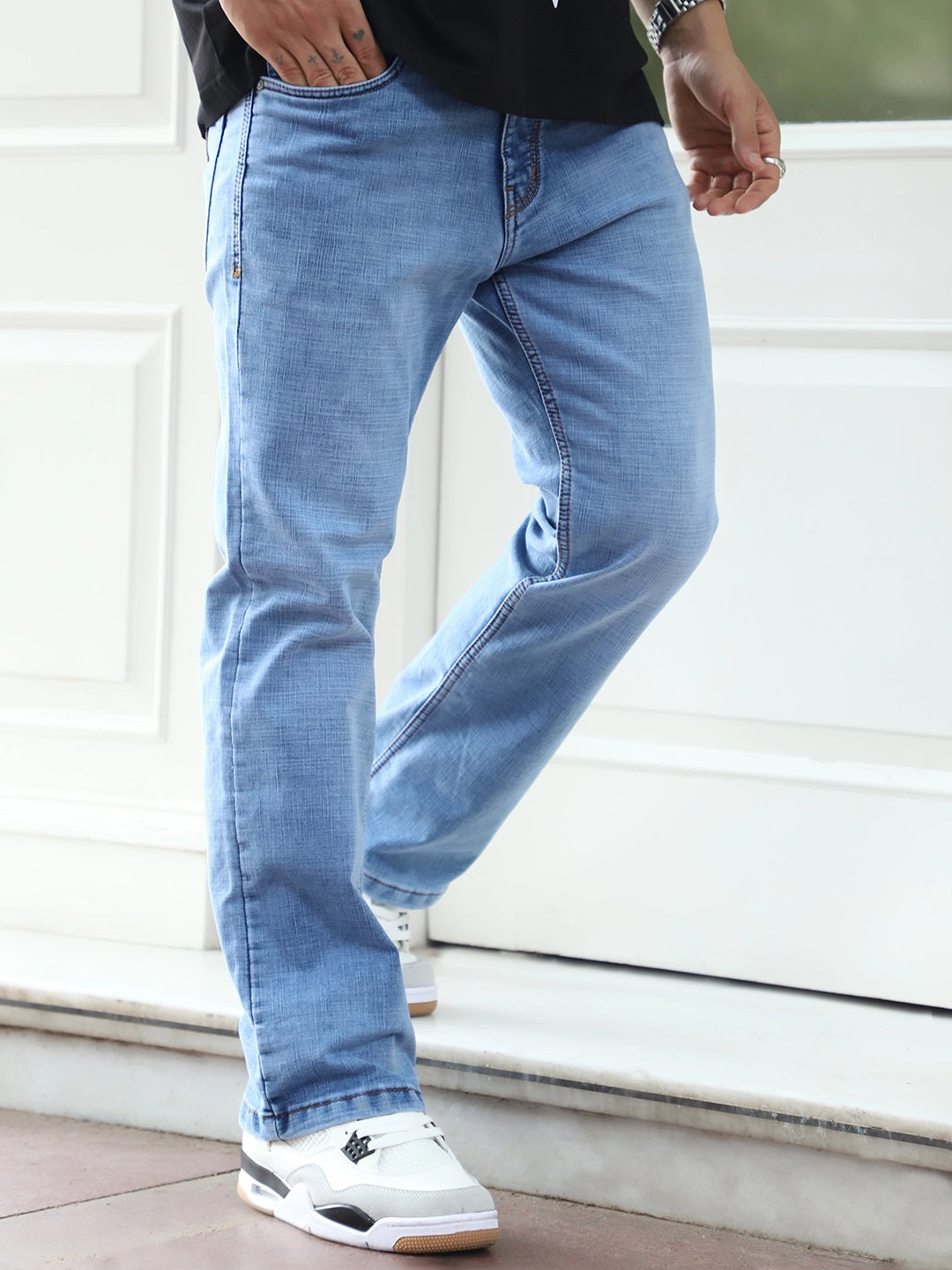 Mirevo Light Blue Denim Jeans
