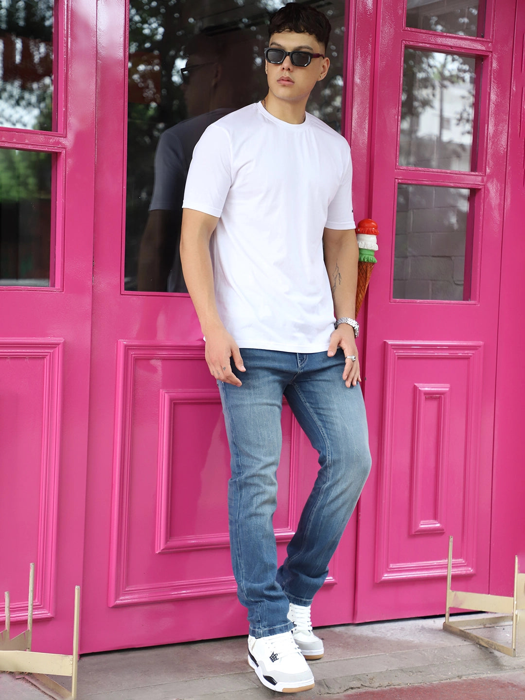 Sylvarn Blue Denim Jeans