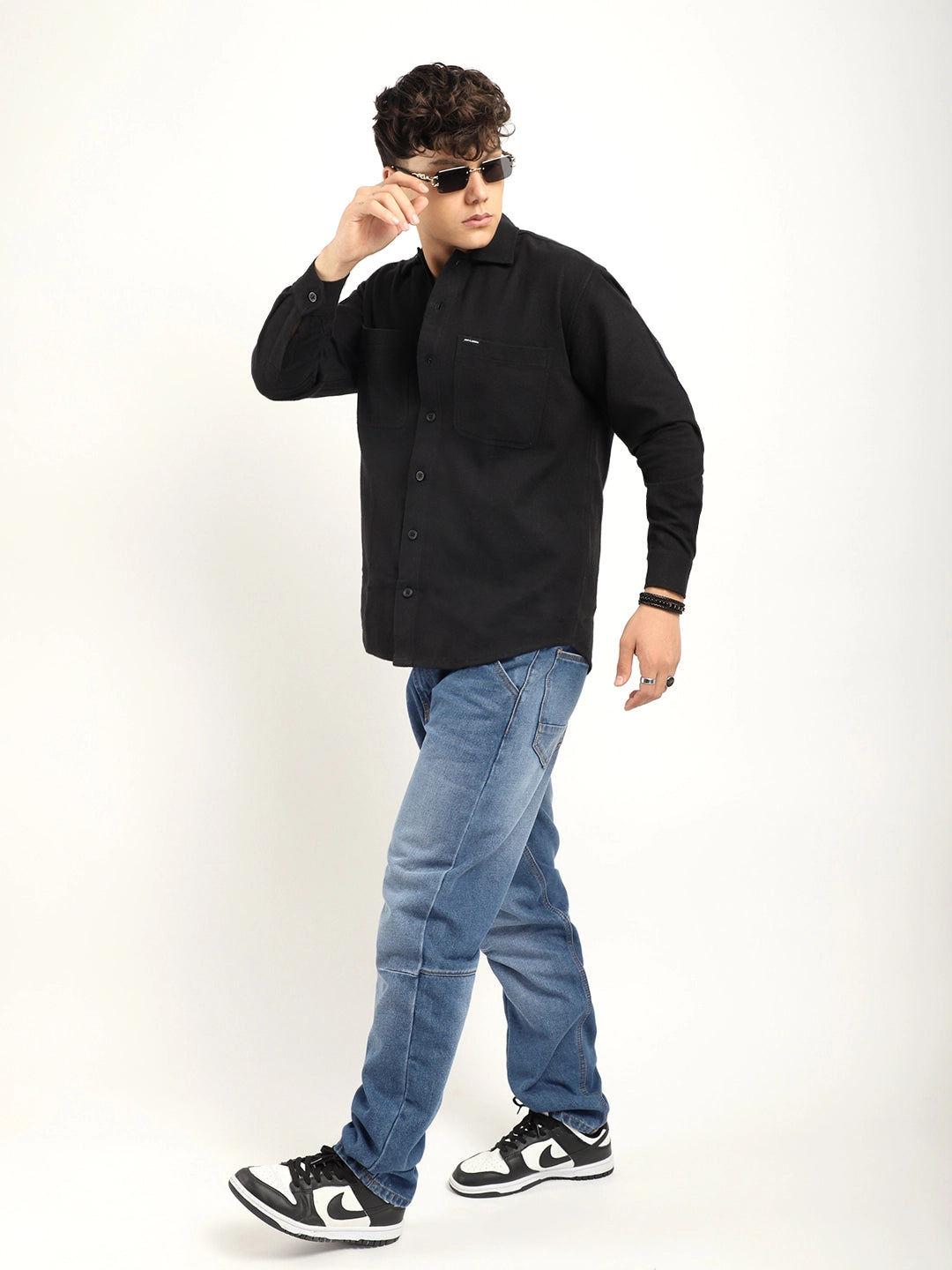 Winter Black Shirt for Men