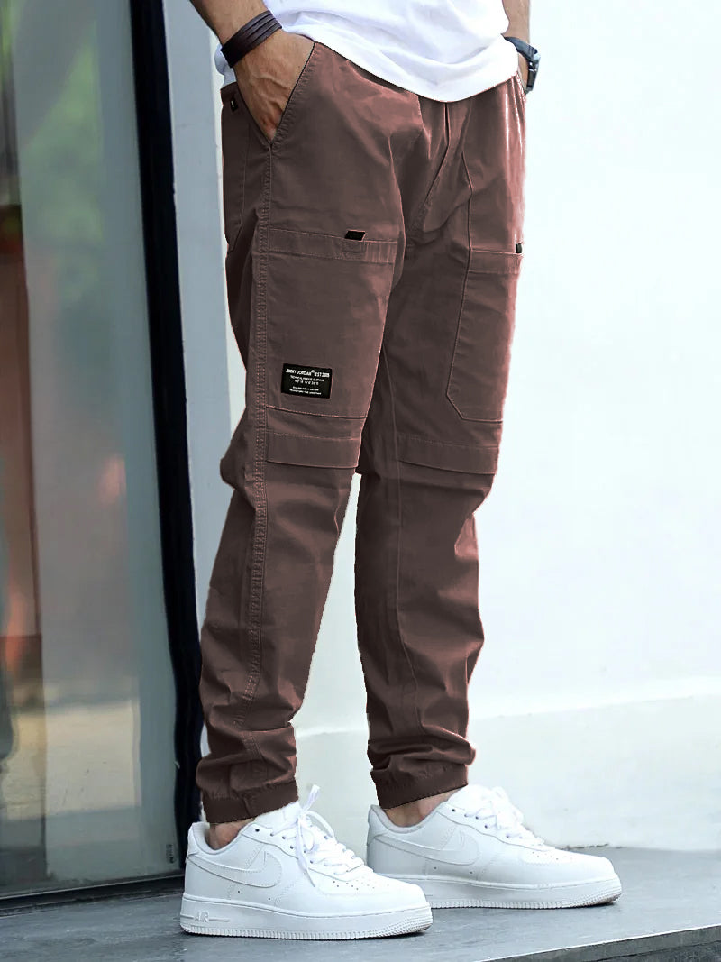 Unit Force Brown Cotton Cargo