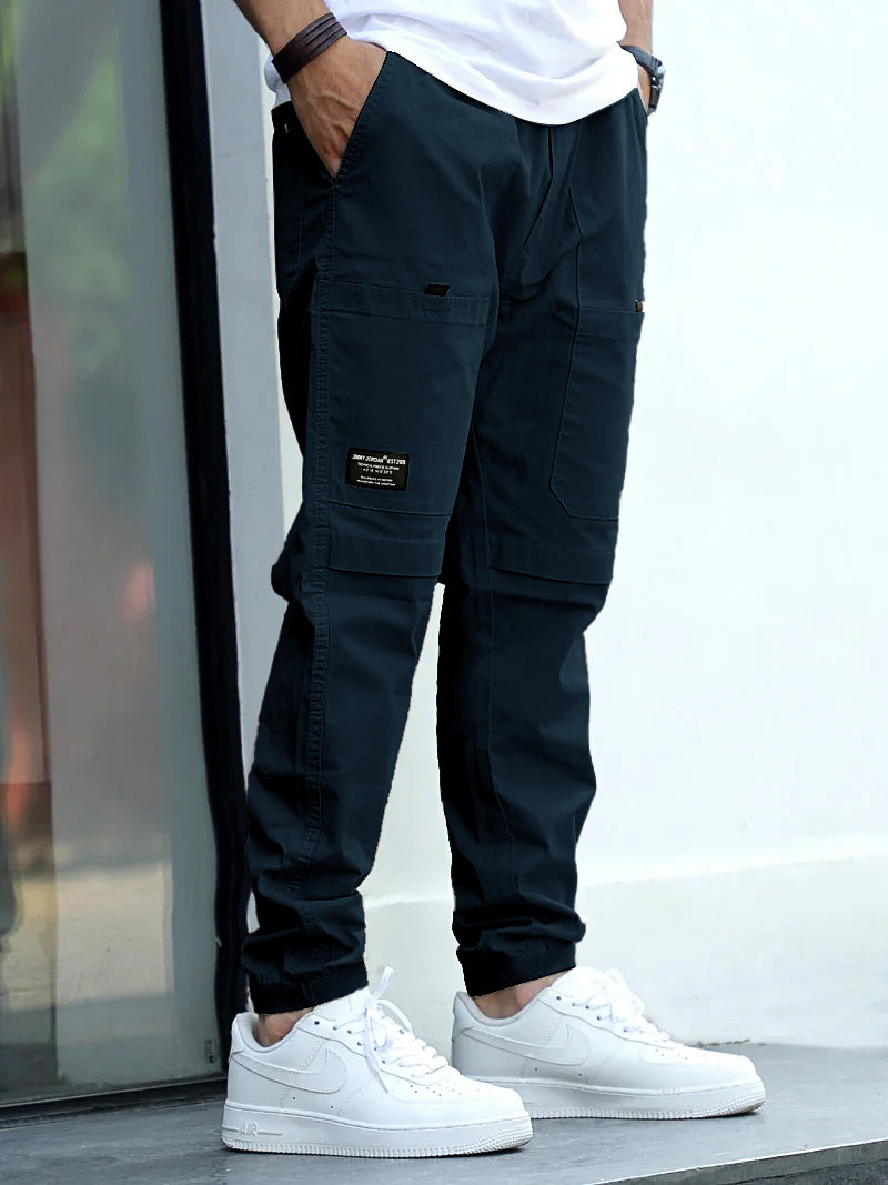 Terran Ascent Navy Blue Cotton Cargo