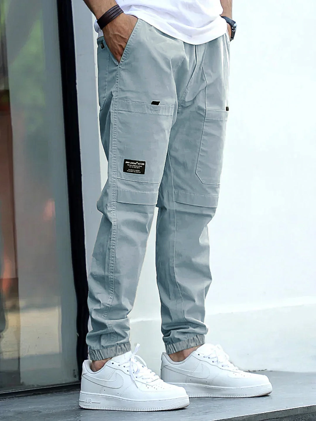 Terran Ash Grey Cotton Cargo