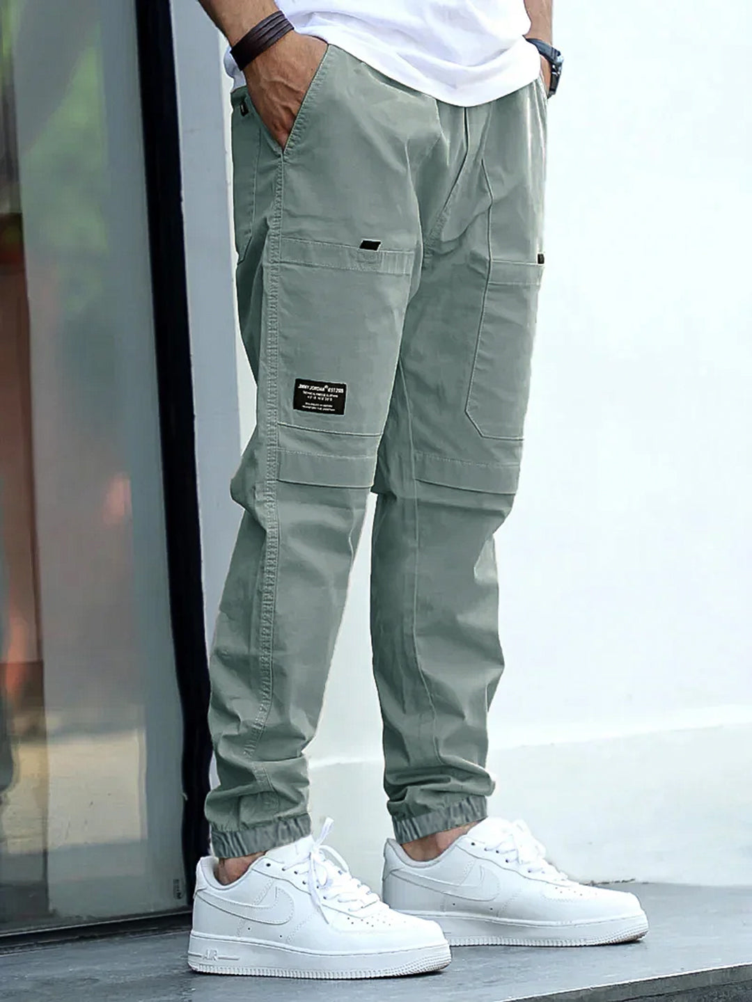 Terran Nickel Grey Cotton Cargo