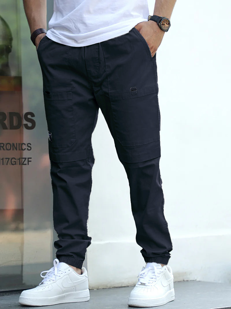 Terran Navy Blue Cotton Cargo