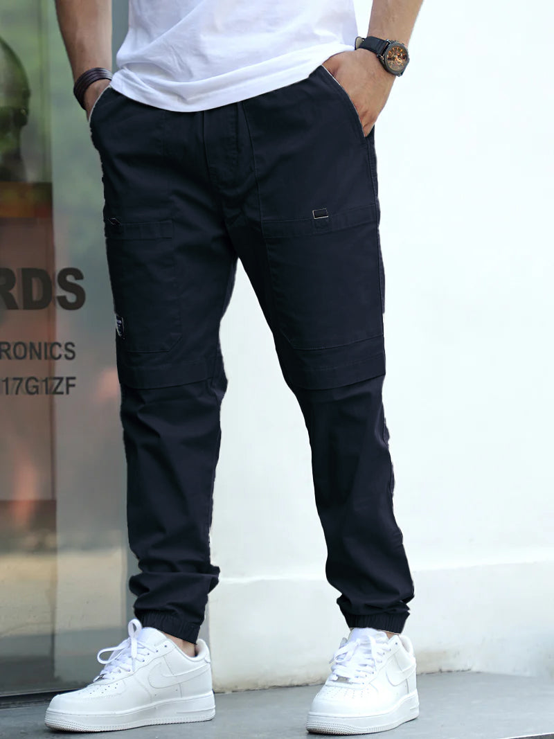 Terran Ascent Navy Blue Cotton Cargo