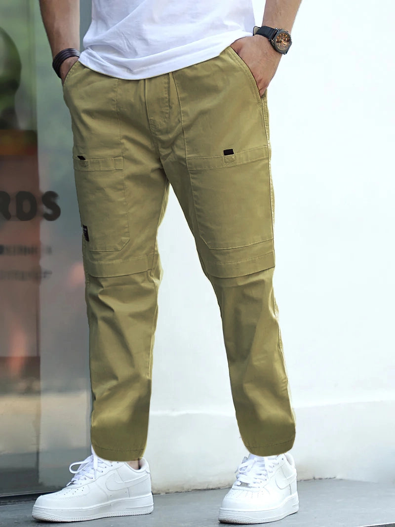 Torino Tough Khaki Cotton Cargo