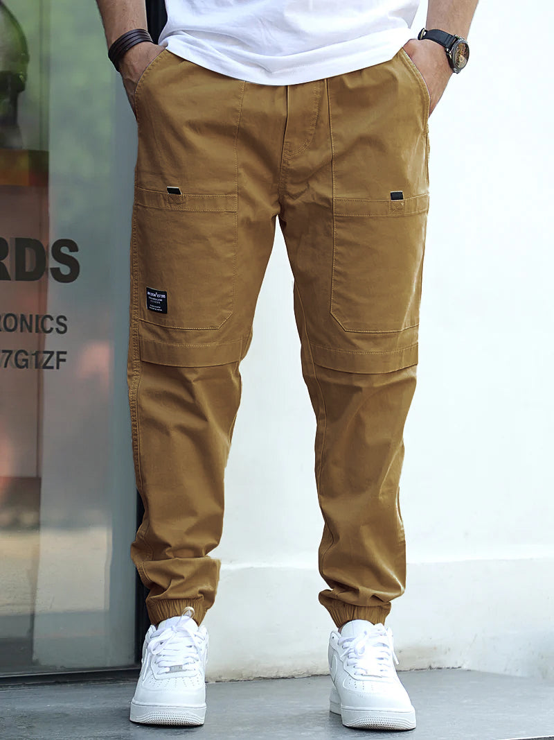 Torino Tough Mustard Cotton Cargo