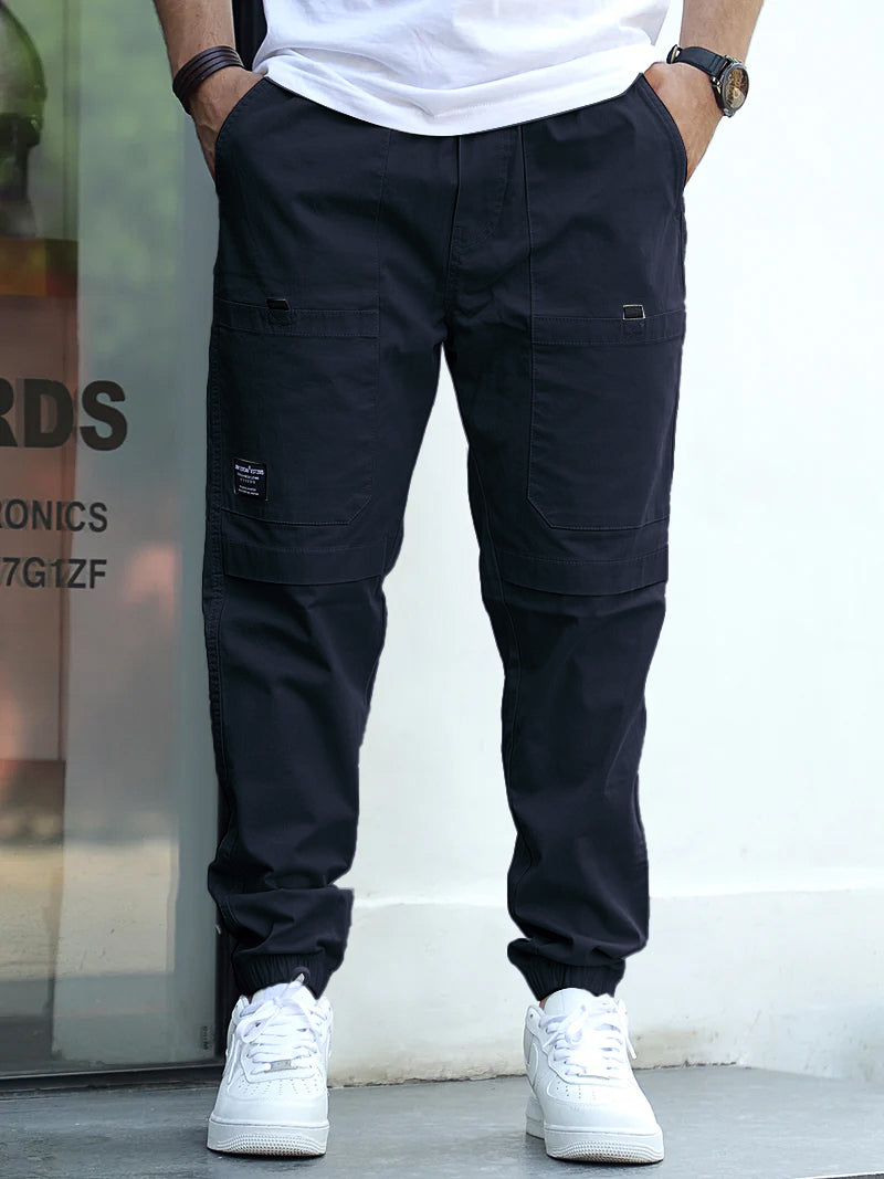 Terran Ascent Navy Blue Cotton Cargo