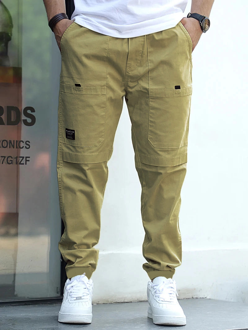 Torino Tough Khaki Cotton Cargo