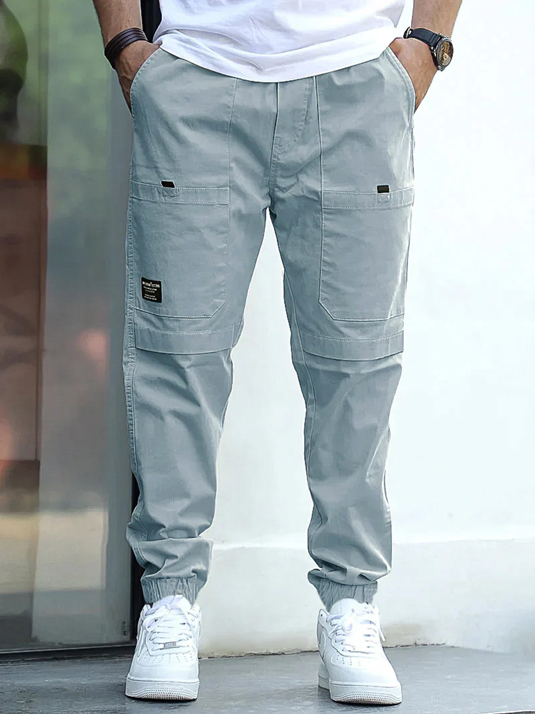 Terran Ash Grey Cotton Cargo