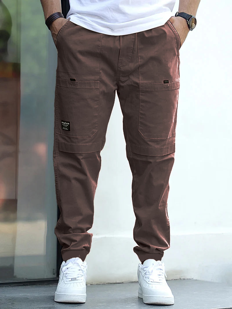 Unit Force Brown Cotton Cargo