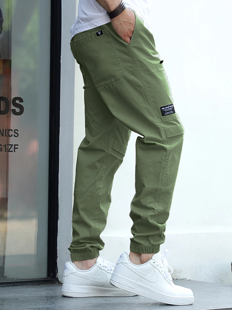 Terran Ascent Olive Green Cotton Cargo