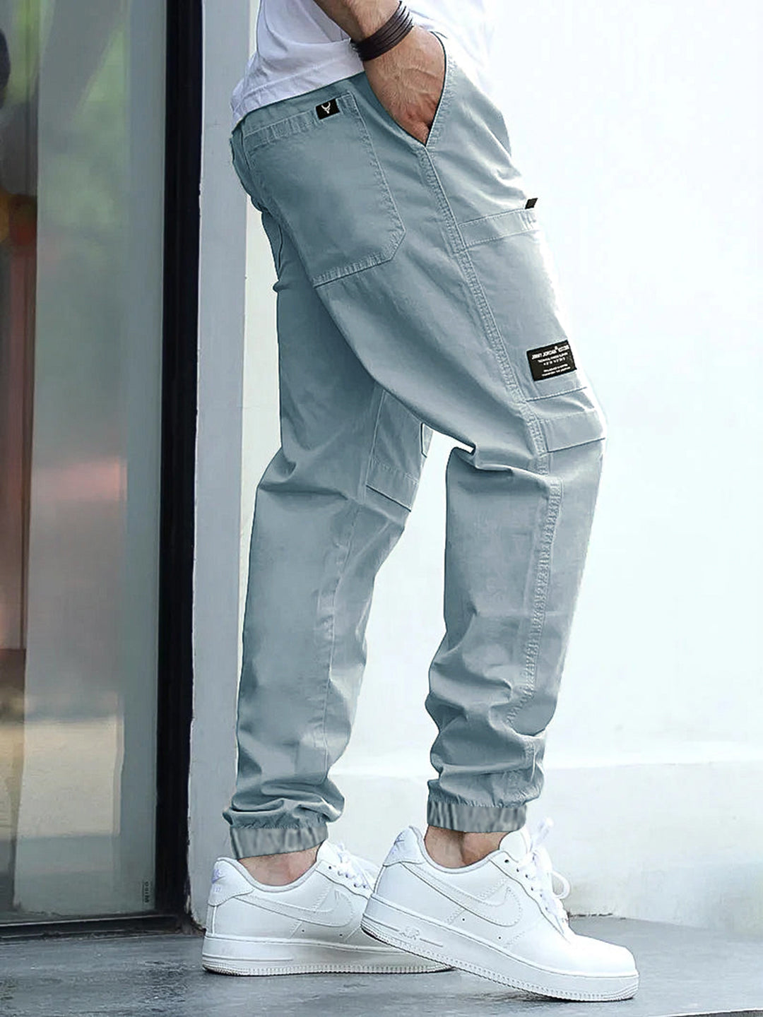 Terran Ash Grey Cotton Cargo