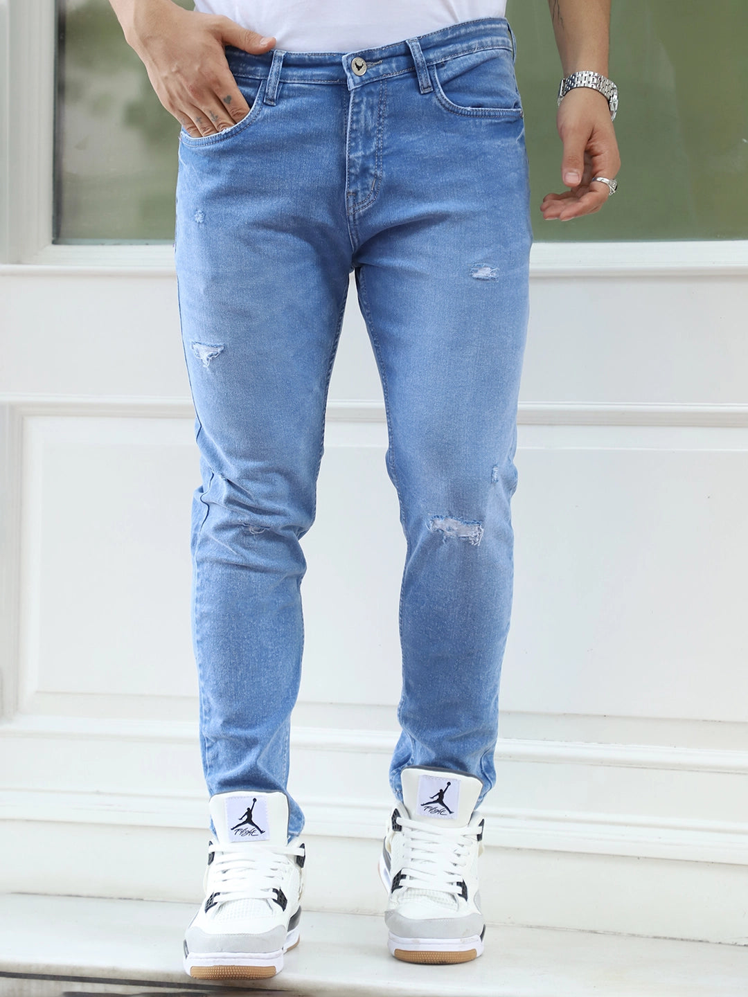 Ceyora Doger Blue Denim Jeans