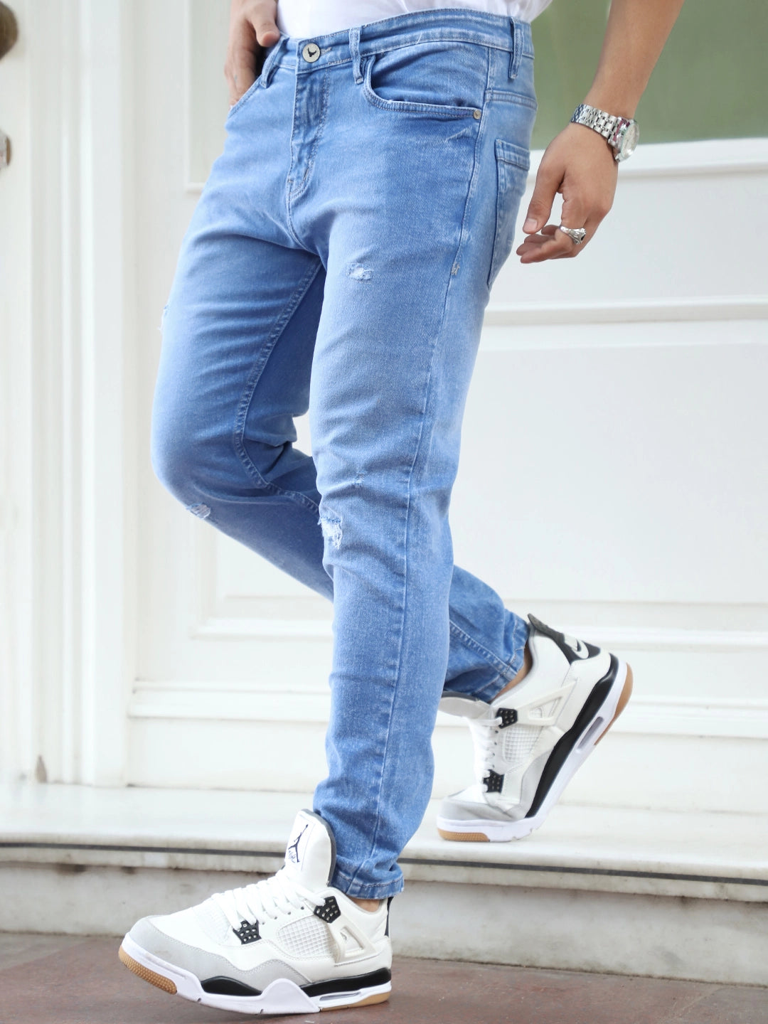 Ceyora Doger Blue Denim Jeans