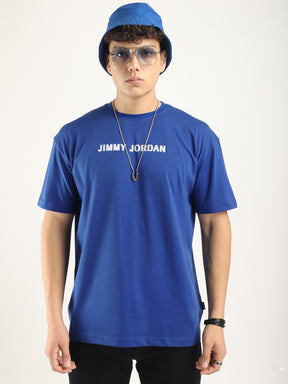 Wonder Oversized Royal Blue T-Shirt