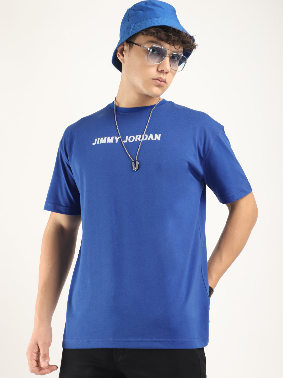 Wonder Oversized Royal Blue T-Shirt