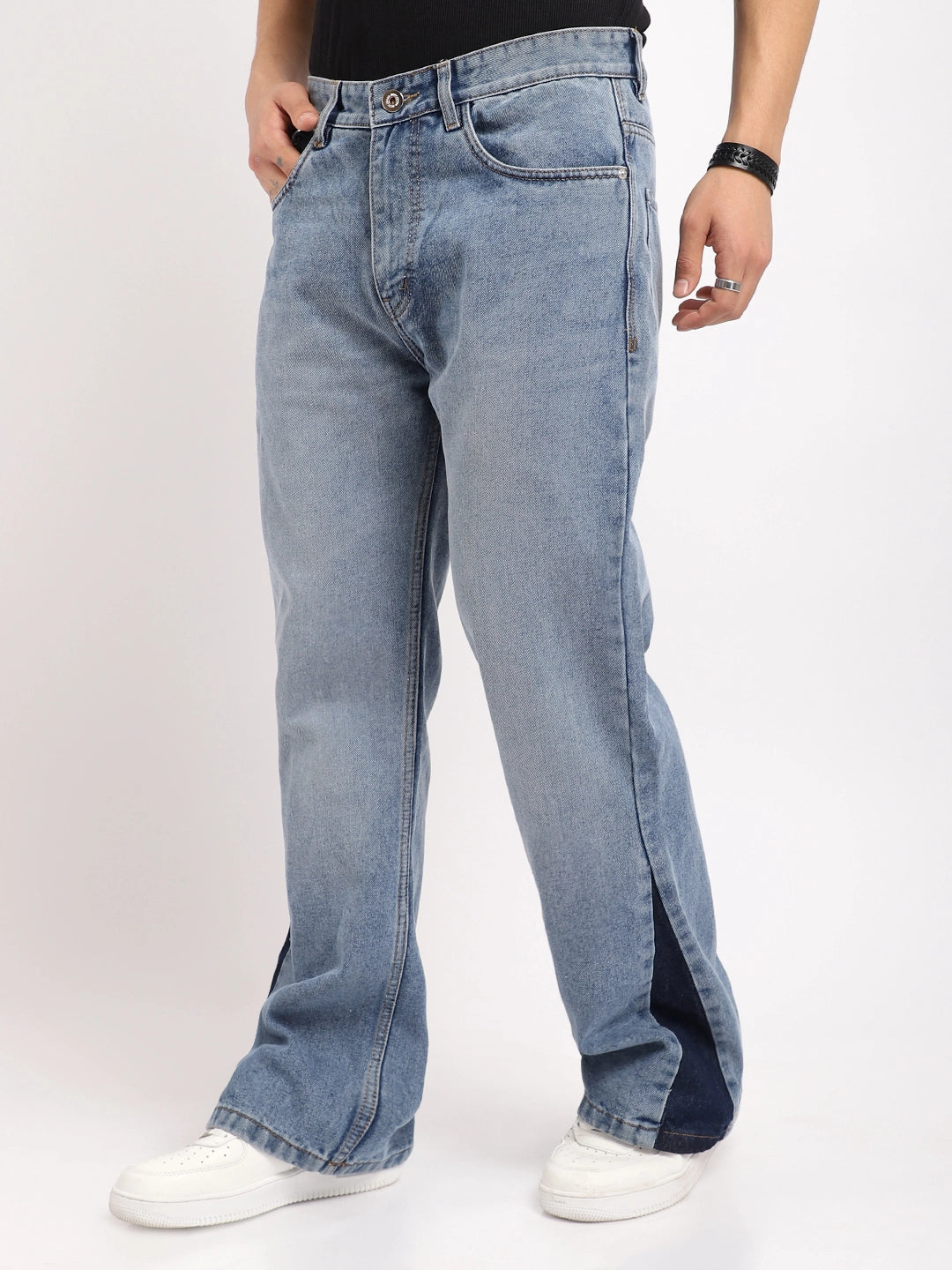 Tint Blue Bootcut Denim Jeans