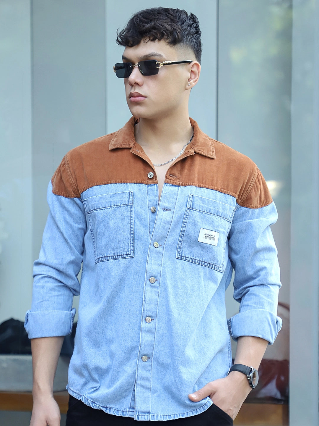 Tidebreak Ice Blue Denim Shirt