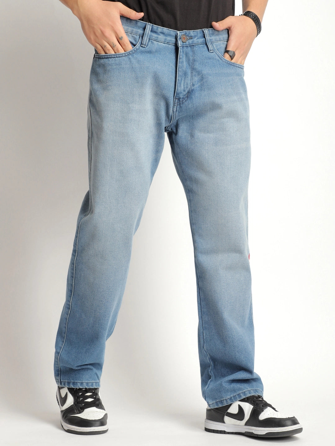 Korean Tint Blue Denim Jeans