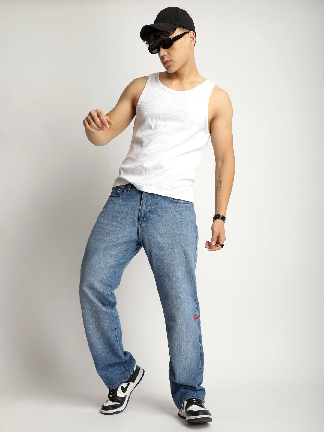 Light Blue Baggy Jeans