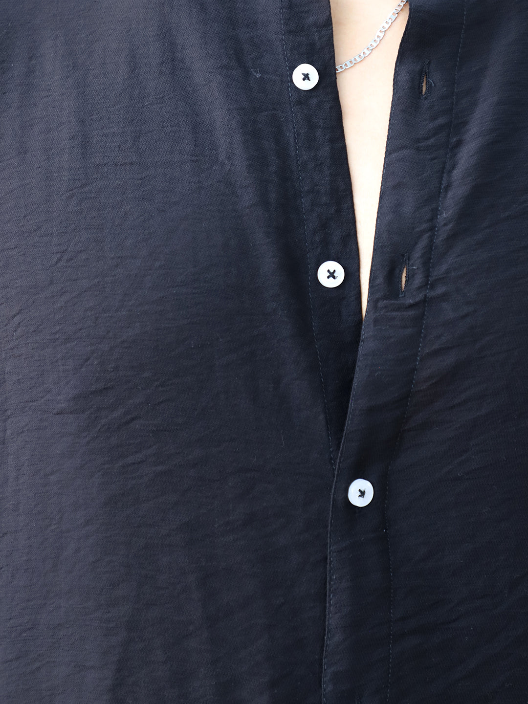 Nativeloom Black Full Sleeve Shirt