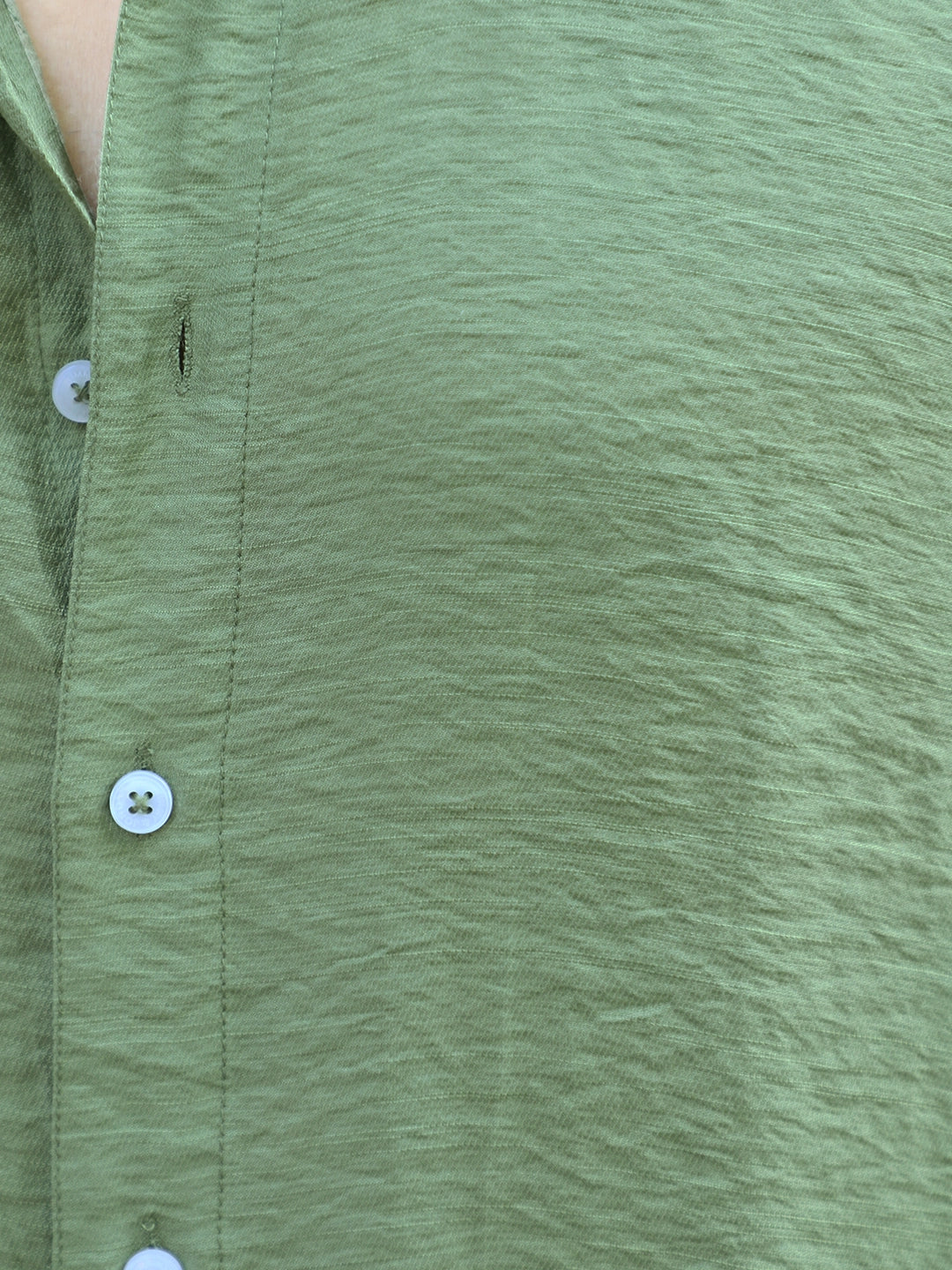 Nativeloom Light Green Full Sleeve Shirt