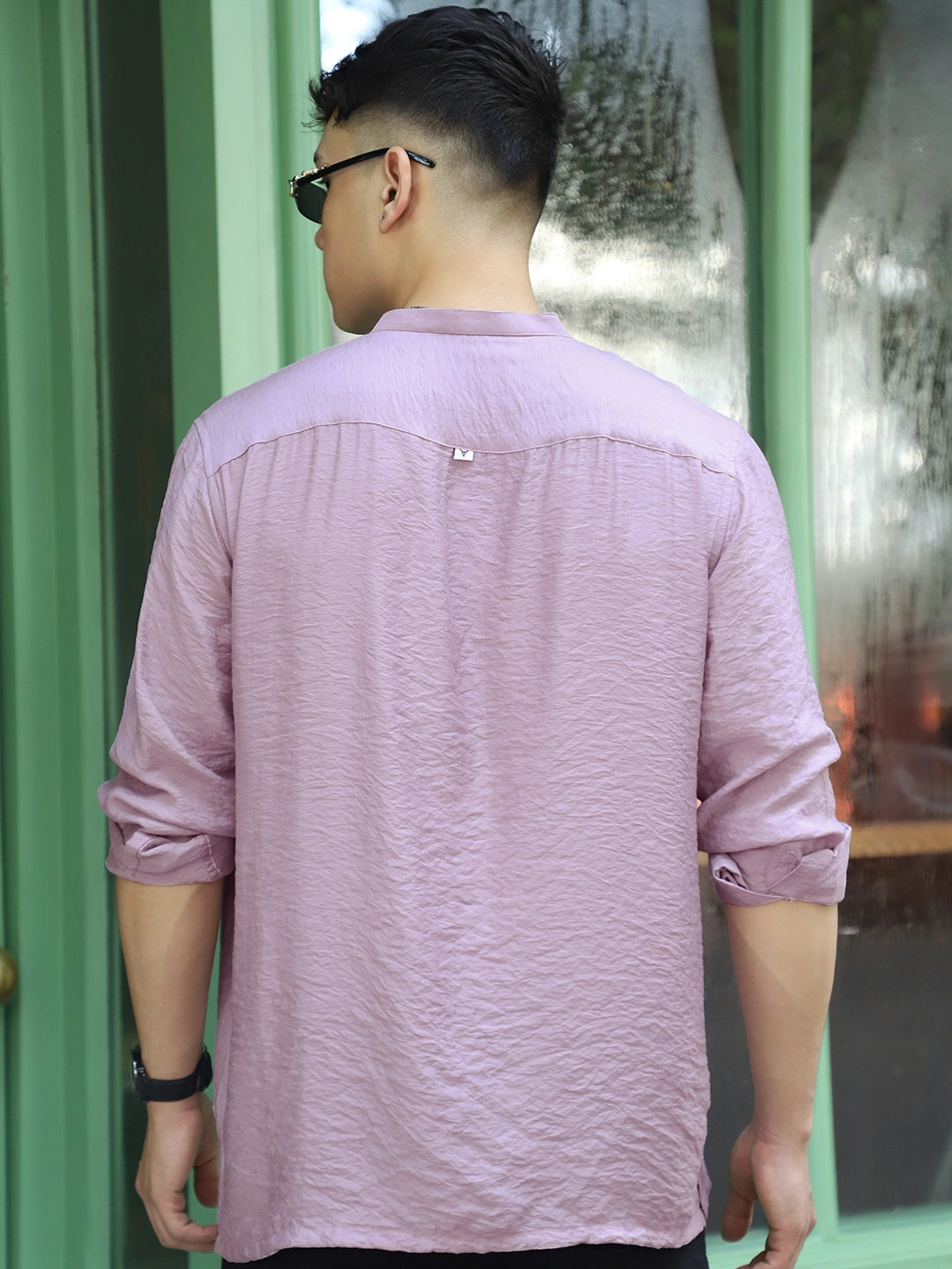 Nativeloom Mauve Full Sleeve Shirt
