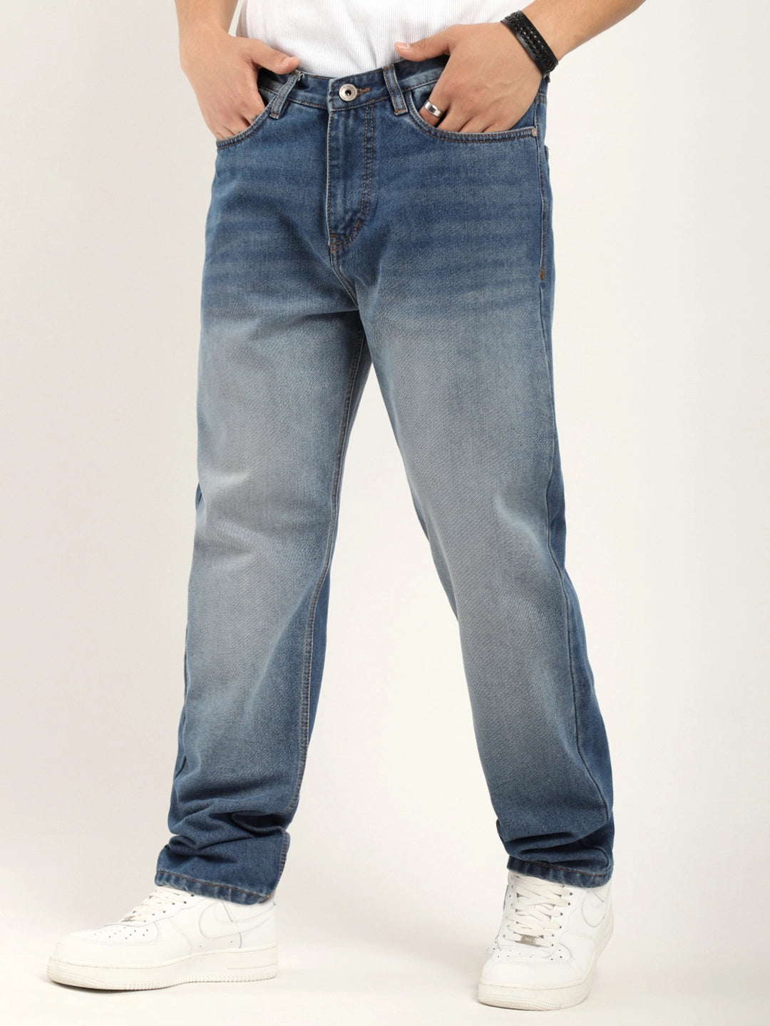 Modern Maverick Blue Denim Jeans